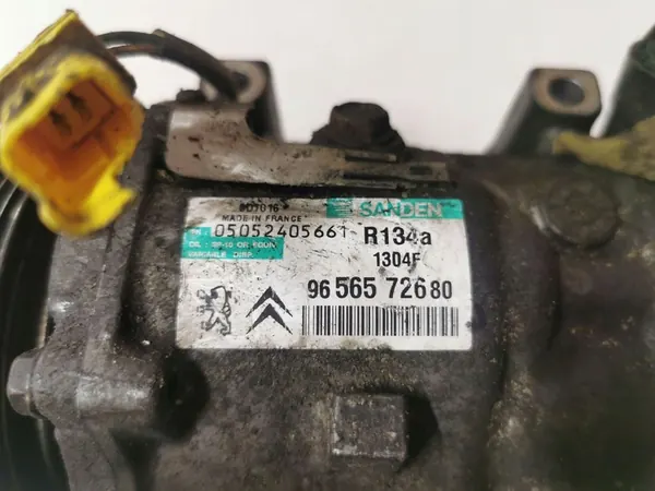 Compressore aria condizionata CITROËN C5 III 9656572680 image 7