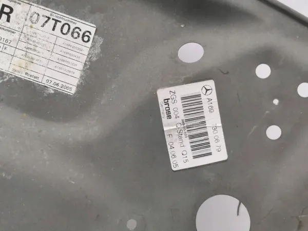 OEM A1697300679 Régulateur de vitre droite arrière image 7