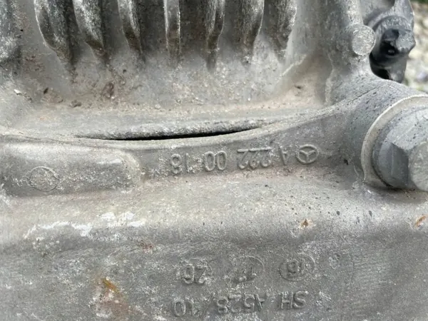 Achterdifferentieel MERCEDES-BENZ S (W222) OAR525053A image 5