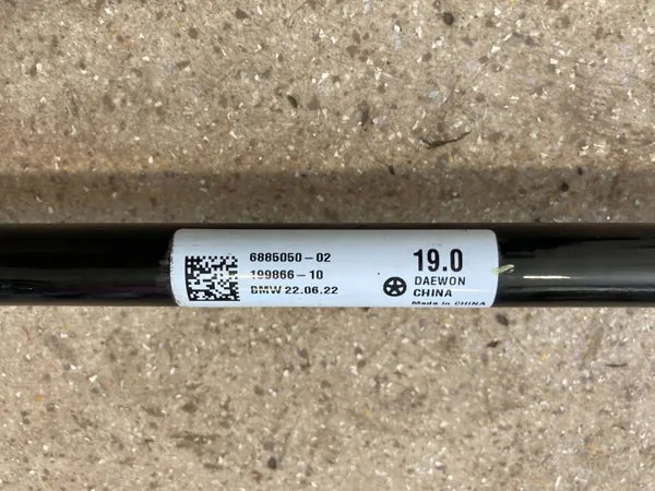 Taka stabilointitanko OEM 6885050 BMW X3 G01 image 6