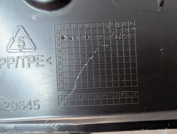 Tesla Model X 2017 Left Front Door Trim image 6