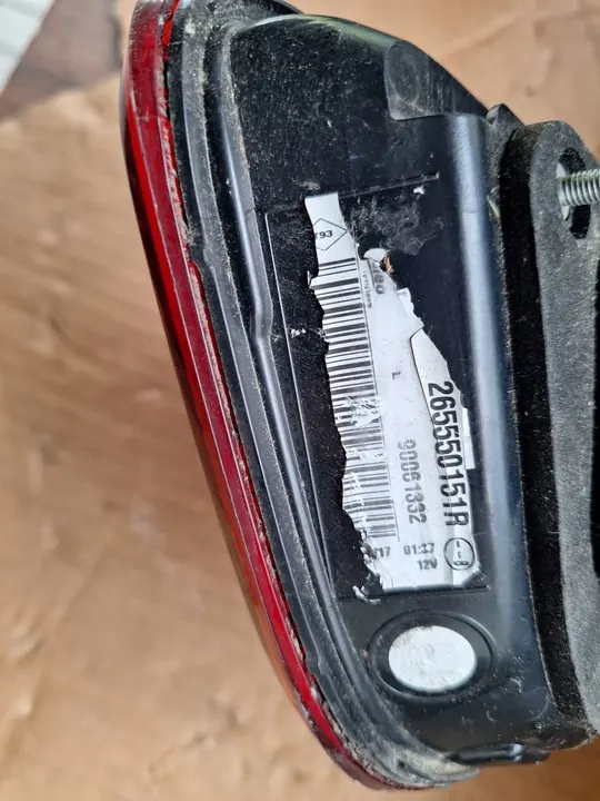 Lámpara trasera izquierda para Renault Kadjar image 5