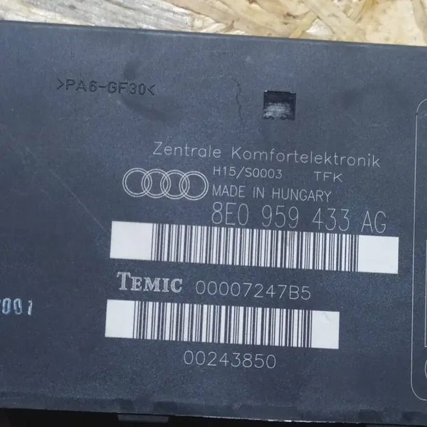 Comfortmodule Audi A4 B6 OEM 8E0959433AG image 7