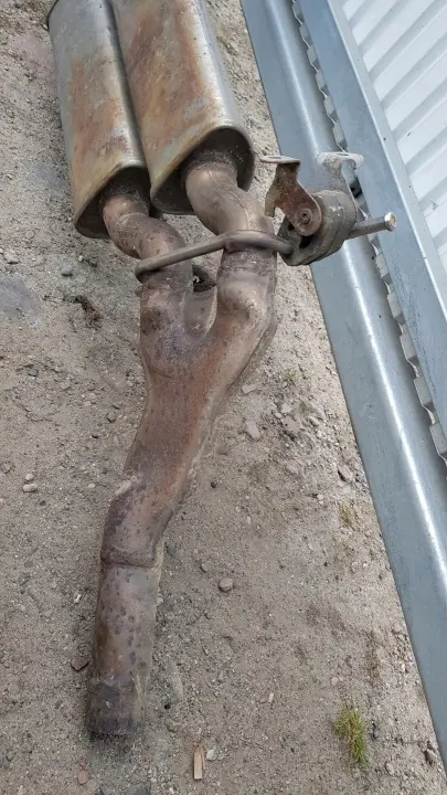 Silencieux Audi A6 C6 2.0 TDI OEM 4F0253611R image 7
