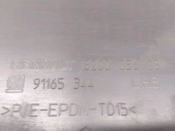 VIVARO A TRAFIC LEFT SIDE LONG TRIM 8200036081 image 5