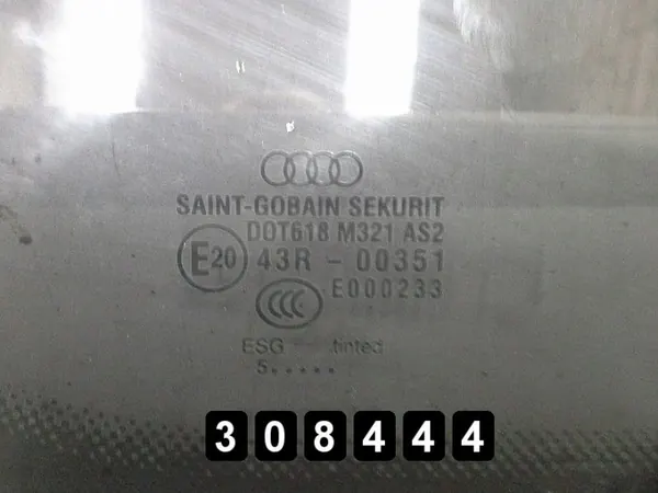 Quart de vitre Audi A8 OEM AM-308444 Occasion image 3
