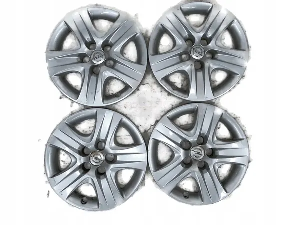 4× Radkappen Opel OE Original 17" Silber image 2