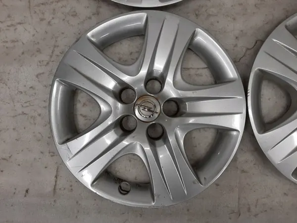 4× Radkappen Opel OE Original 17" Silber image 3