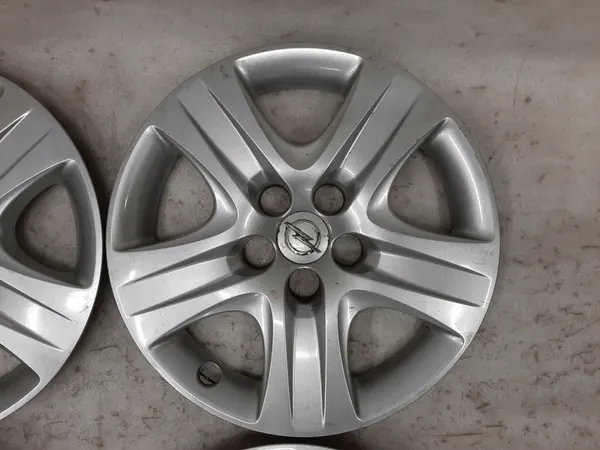 4× Radkappen Opel OE Original 17" Silber image 7