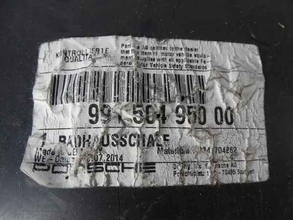 Aile avant droite OEM 99150450290 ACP Porsche 911 image 3