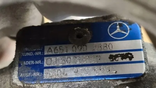 Turbo compresor Biturbo Mercedes A6510907080 A6510905780 image 8