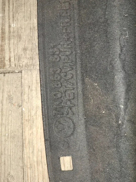 Motorhuizene isolatie Volkswagen Sharan II - 7N0863831 image 3