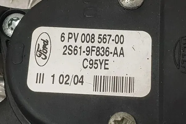 Gaspedal FORD FIESTA V 1.4L Diesel 2002 2S619F836AA image 2