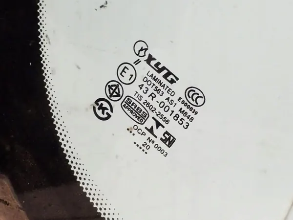 OEM 43R-001853 Framruta för Peugeot Expert III image 3