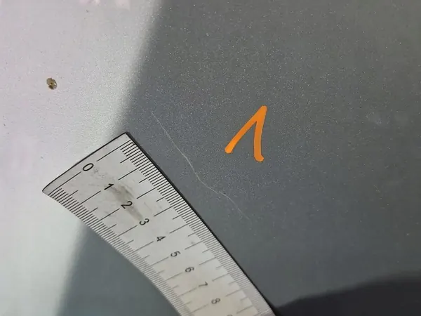 Framhuvud Toyota Auris II Silver 1F7 image 3