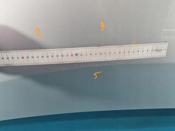 Framhuvud Toyota Auris II Silver 1F7 image 7