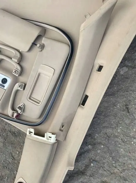 OEM PODSUFITKA SUFIT JASNA SZYBERDACH SŁUPKI KOMPLET BMW E90 image 10