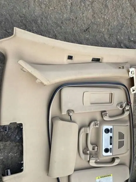OEM PODSUFITKA SUFIT JASNA SZYBERDACH SŁUPKI KOMPLET BMW E90 image 6