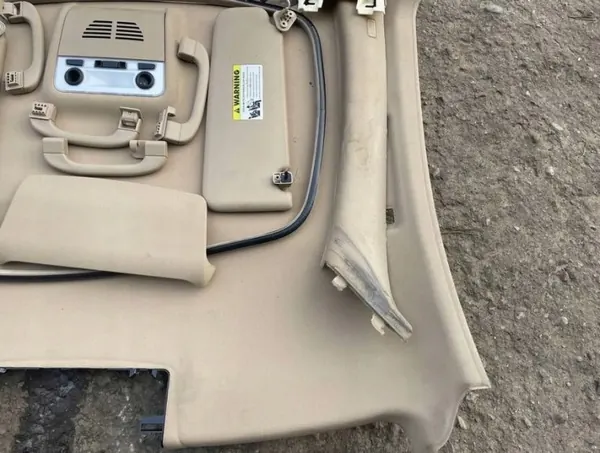 OEM PODSUFITKA SUFIT JASNA SZYBERDACH SŁUPKI KOMPLET BMW E90 image 7