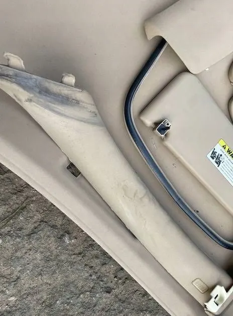 OEM PODSUFITKA SUFIT JASNA SZYBERDACH SŁUPKI KOMPLET BMW E90 image 8