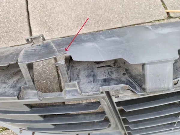 Griglia Inferiore Paraurti Anteriore SCENIC III 622545401R image 3