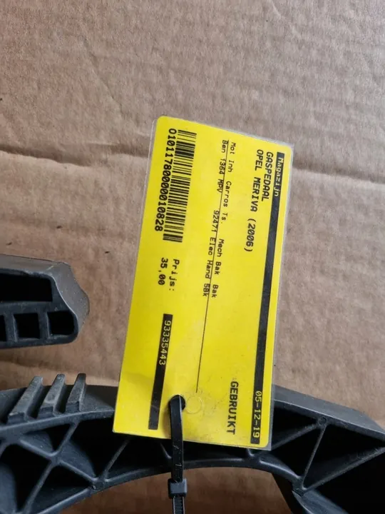 OPEL MERIVA A - GASSENSOR GM93335443 image 9