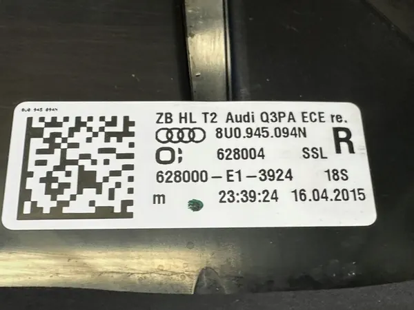 AUDI Q3 8U Lámpara Trasera Derecha LED image 4