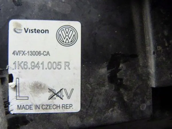 Vasen etuvalaisin Visteon VW Golf V 1K6941005R OEM image 5