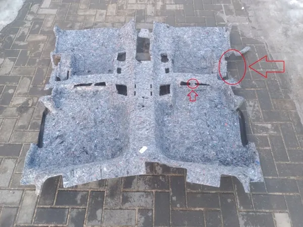 OEM 5NN863919B Geluidsisolatie voor VW Tiguan II LIFT image 2