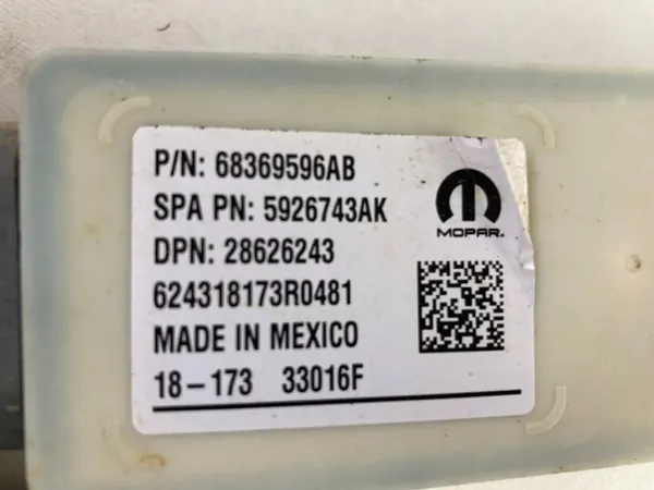 OEM 68368918AC Hecktür-Mechanismus rechts für Chrysler Pacifica image 4