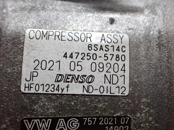 Compresor AC OEM 3Q0816803D para Seat Ibiza V image 4