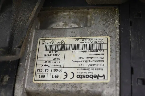 Webasto parkeerverwarming OEM 3C0815005N VW Passat B6 image 7