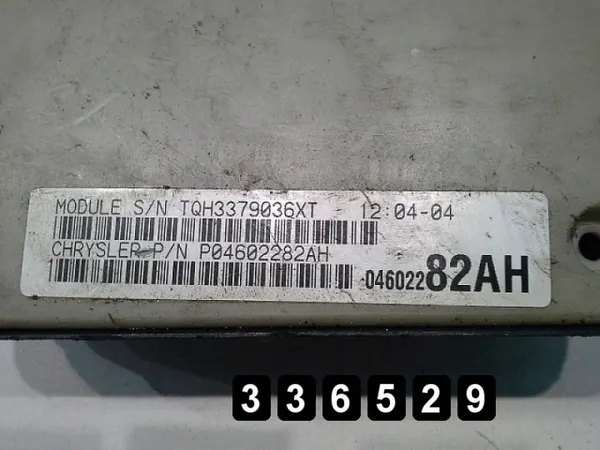 ECU OEM AM-336529 pour Chrysler 300M 2002 image 3