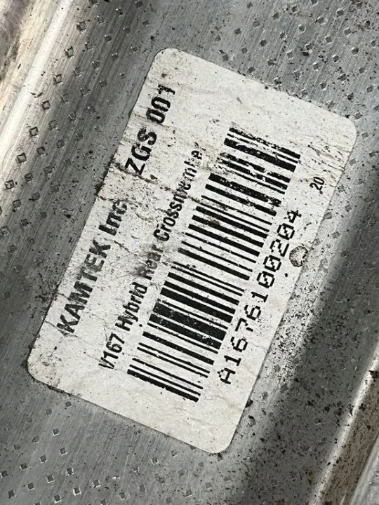 Barra de parachoques trasera OEM A1676100204 Mercedes-Benz image 4