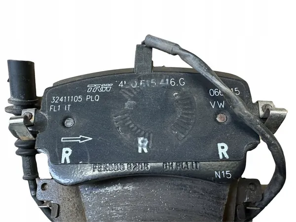 AUDI Q7 4M Discos e Pastilhas de Freio Traseiros 4M0615601J image 7