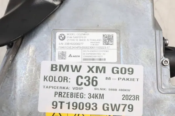BMW OEM 5A8FEF0 Invertteri XM G09:lle - 5A8FEF0MWGK image 5