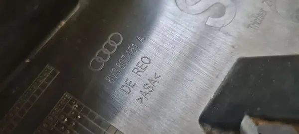 Audi A3 S3 8V 2015 Tapa de Rejilla 8V3807151A image 6