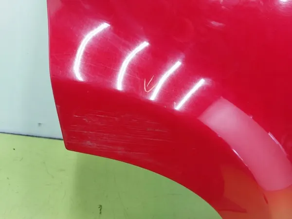 Höger bakdörr PEUGEOT 107 2005-2014 KJH Röd image 2