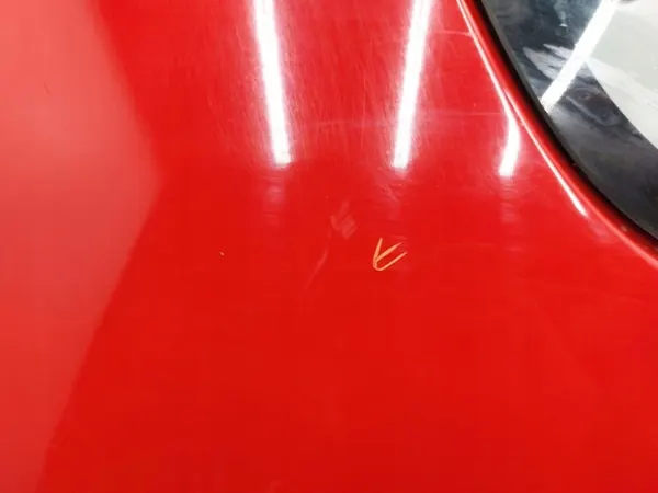 Höger bakdörr PEUGEOT 107 2005-2014 KJH Röd image 3