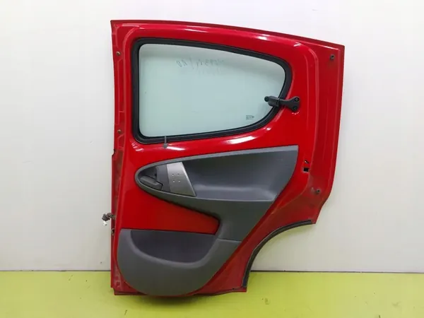 Höger bakdörr PEUGEOT 107 2005-2014 KJH Röd image 6