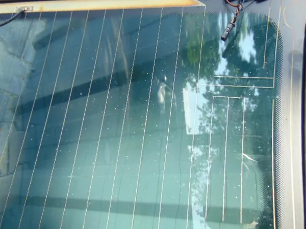 Achterruit OEM szyba tylna tył AUDI A4 B8 sedan 2008r image 10