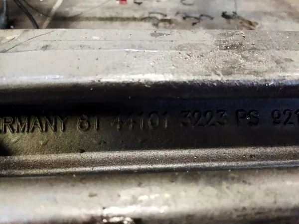 Viga de eje delantero OEM 81441013223 para MAN TGX TGS image 3