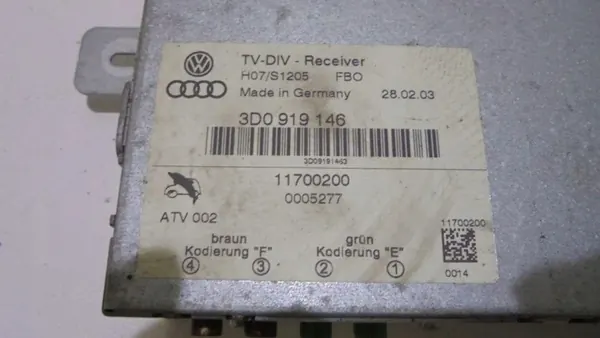 Módulo Confort VW Phaeton OEM 3D0919146 - Usado image 3