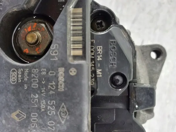 Vaihtovirtageneraattori Renault Laguna II Lift 1.9 DCI OEM 0124525076 image 4