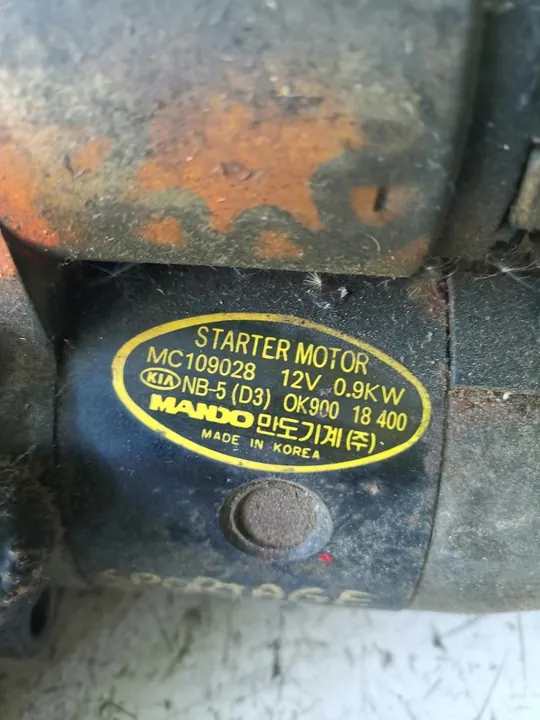 Motor de arranque Kia Sportage 2.0 1998 image 4