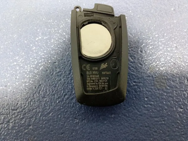 Télécommande Keyless BMW OEM 9259721 Série 5 F10/F11 image 4
