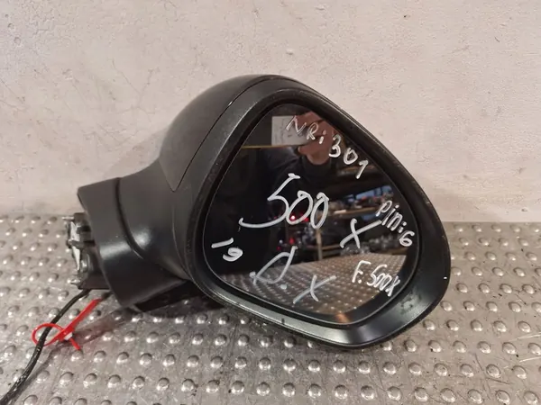 Oikea Ulkopuolinen Peili 6 Pin Fiat 500X 13- 735603594 image 2