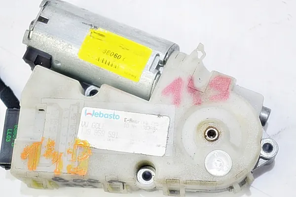 Motor de teto solar VW Golf OEM 1J6959591 Webasto image 8