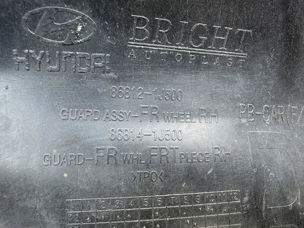 Front Left Wheel Arch Hyundai i20 image 10