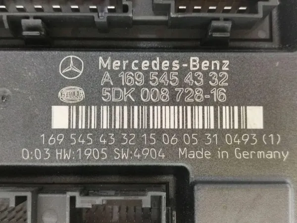 Módulo Confort Mercedes-Benz A1695454332 Usado image 5